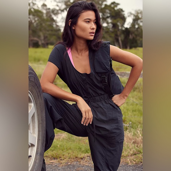 NEW Free People Movement Fly By Night Onesie - Picture 3 of 10